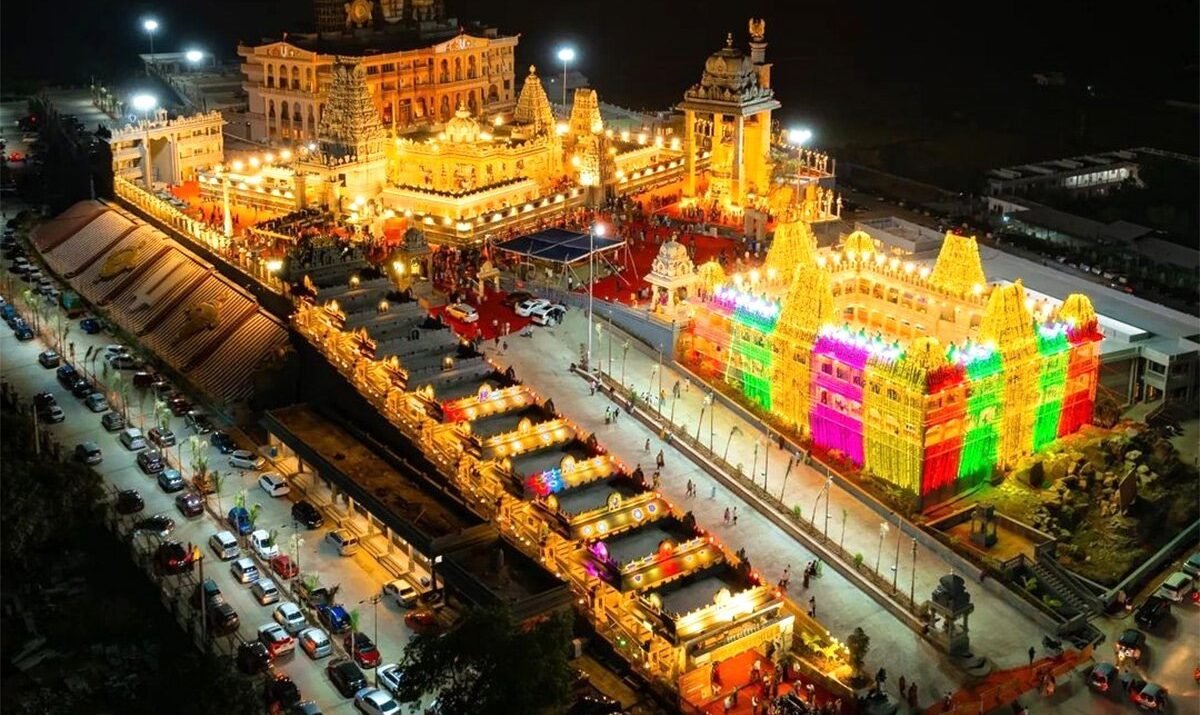 Hyderabad to Swarnagiri Temple